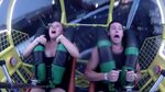 Tits fall out on roller coaster 🔥 Roller Coaster Nip Slip "S